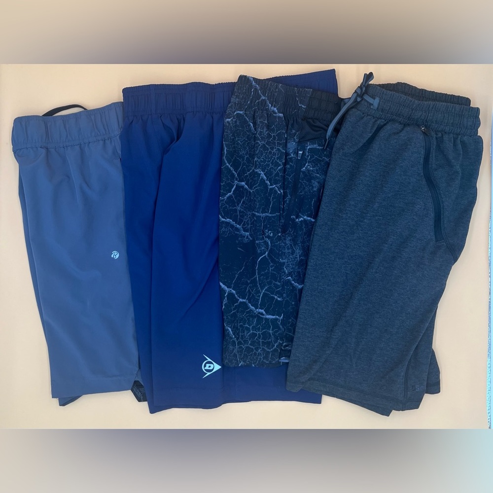 (4) pairs of athletic shorts - men’s shorts size small